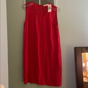 Red MICHAEL Michael Kors Shift Dress